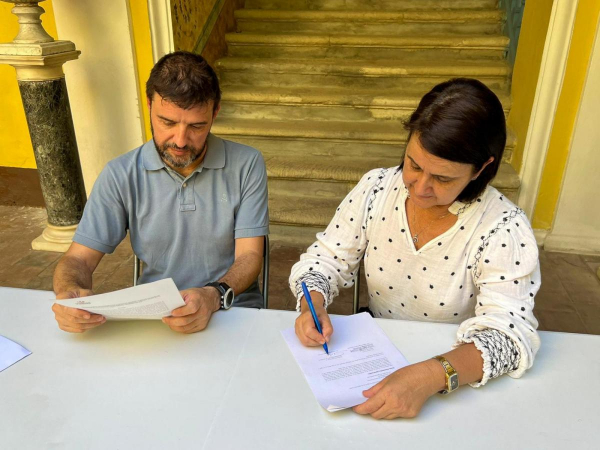 Imagen: Diputación de Badajoz firma un convenio con la Oficina del Historiador de La Habana para la coope...