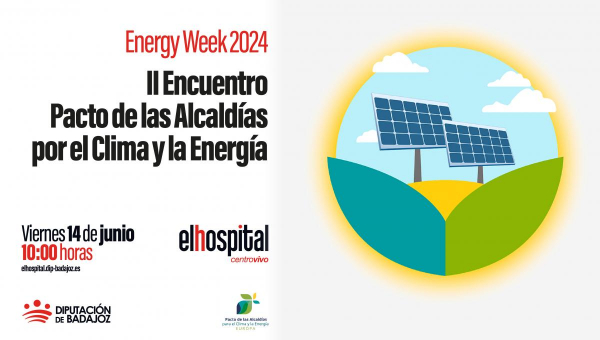Imagen: Diputación de Badajoz participará en la European Sustainable Energy Week 2024 con un completo pro...
