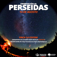 Imagen: El espectáculo de las Perseidas se podrá ver desde la Finca La Cocosa el próximo 14 de agosto