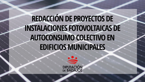 Imagen: Publicada la resolución de ayudas de la Diputación de Badajoz para impulsar el autoconsumo colect...
