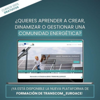 Imagen: El proyecto europeo TRANSCOM_EUROACE lanza una plataforma de formación sobre comunidades energéti...