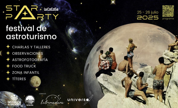 Imagen: La Diputación de Badajoz celebra su primera Star Party en La Cocosa para acercar el cielo nocturn...